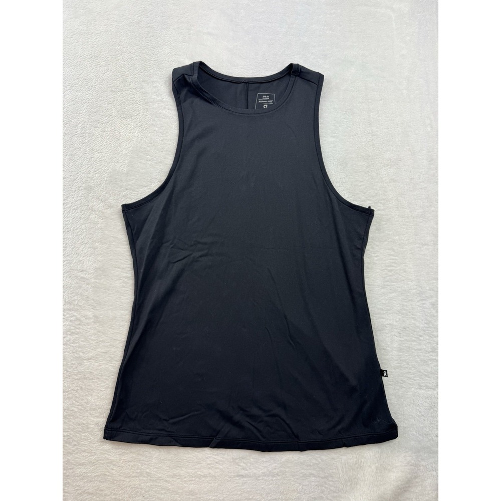 On Cloud Movement Tank Top Black Running Athletic Outdoor Stretch Women's Medium